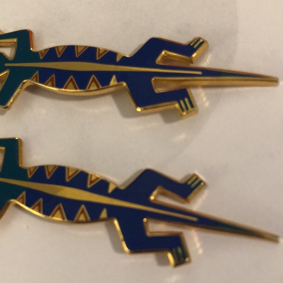 Laurel Burch Lizard Earrings - Picture 6 of 7